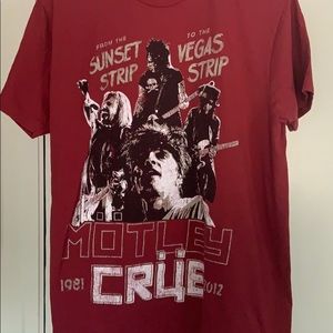 Motley Crue tour T-shirt